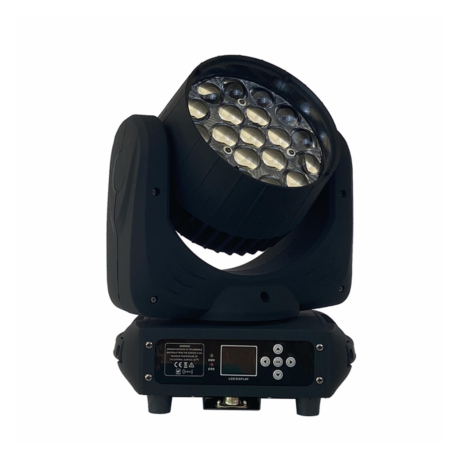 Światła Sceniczne, 19x15W RGBW 4 w 1 Ring Control LED Potrząsająca głową Zoom Dyeing Show Bar Stage Disco DJ Light