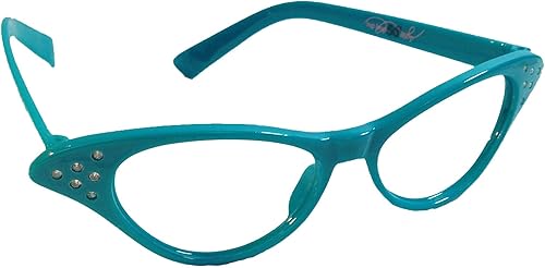 Hip Hop 50's Shop Gafas de diamantes de imitación de ojo de gato