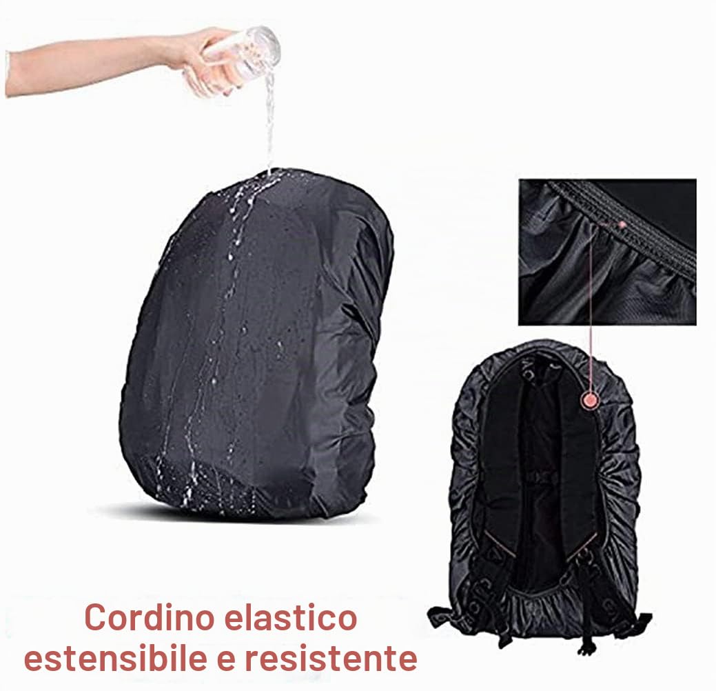 Meisohua Zaino da Hiking Zaino da Trekking Zaino Sportivo all'aperto Uomini e Donne,Zaini da Hiking con Copertura Antipioggia Impermeabile,Zaino per Campeggio, Zaino da Viaggio, Zaino Universitario