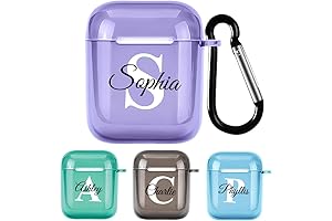 Personalized Clear Airpods Case with iPhone Case