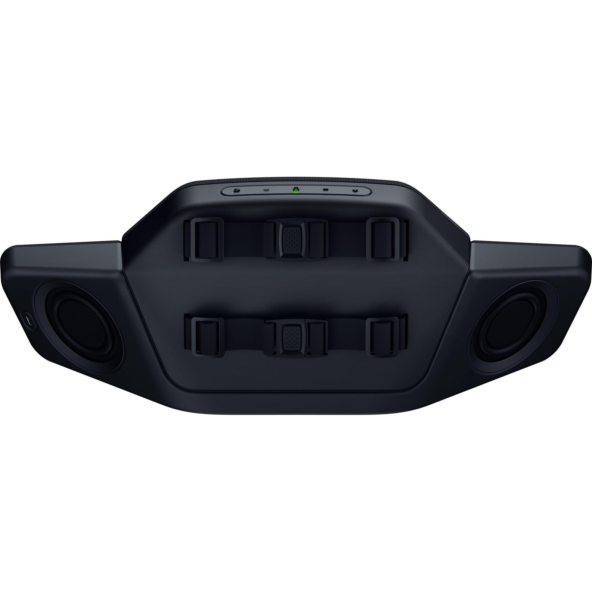 Razer Clio - Cuscino per testa di altoparlante wireless abilitato all'audio spaziale THX (imbottitura in peluche, driver full-range da 43 mm, HyperSpeed e Bluetooth, 14 ore batteria) Nero