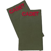 Cadet Rank Slides Pairs British Army ACF/CCF - No Rank/Cadet Private
