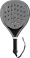 Raquete de tênis padel com enchimento de EVA e alça de pulso, superfície de fibra de carbono, raquete de tênis padel para iniciantes, adultos e