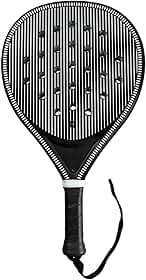 Raquete de tênis padel com enchimento de EVA e alça de pulso, superfície de fibra de carbono, raquete de tênis padel para iniciantes, adultos e
