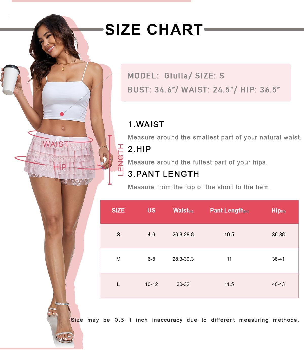 Women Layered Ruffle Shorts Y2K Lolita Bloomers Lace Trim Booty Shorts Sexy Mini Bottoms Cute Coquette Pettipants - Image 6