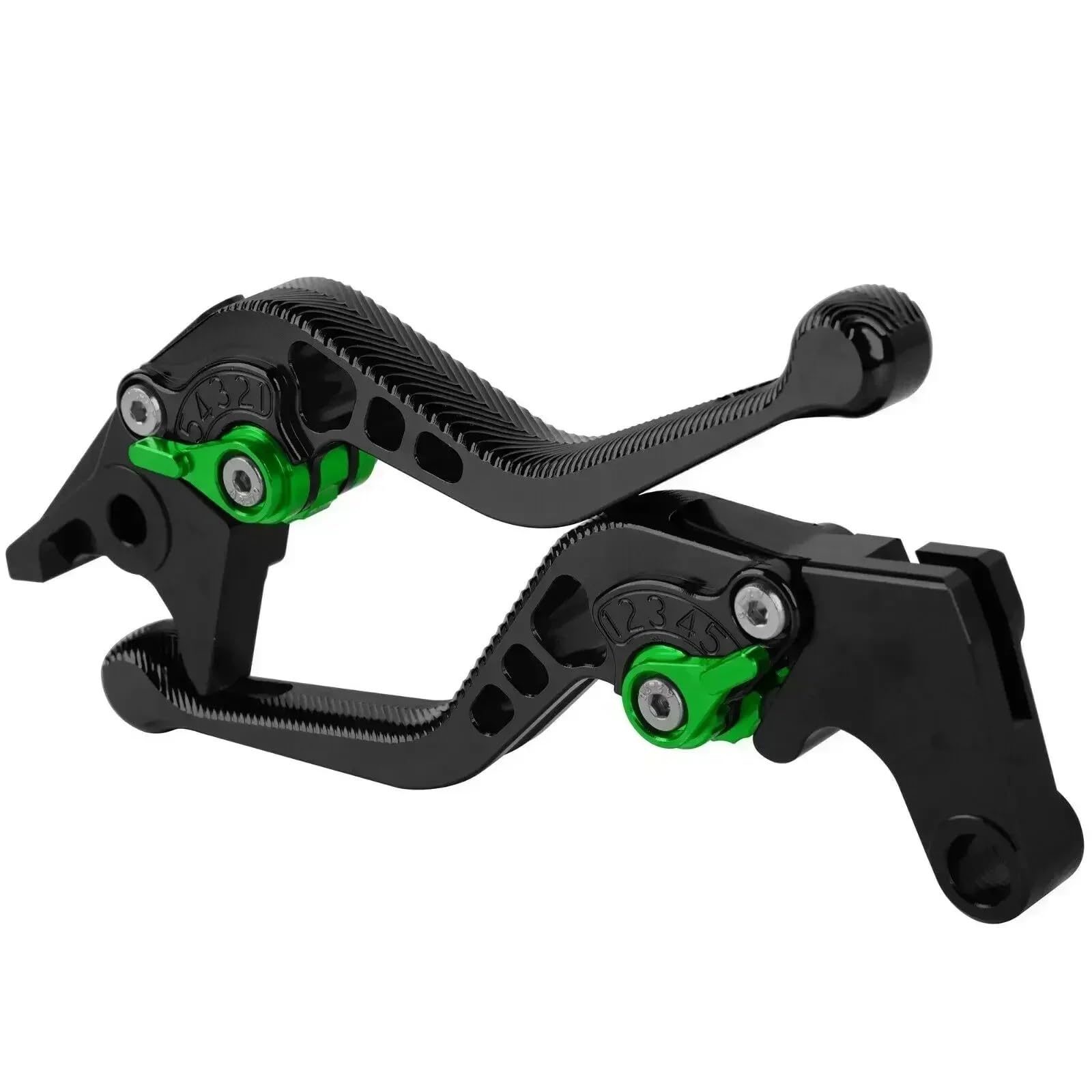 Jeviuwi C Motorcycle Handlebar Brake Lever For Kawasaki For Zzr/For Zx1400 Se For Version 2016 2017 2018 3D Short Motorcycle 7/8" 22Mm Adjustable Brake Lutch Levers Motorcycle Brake Lutch Lever(C)
