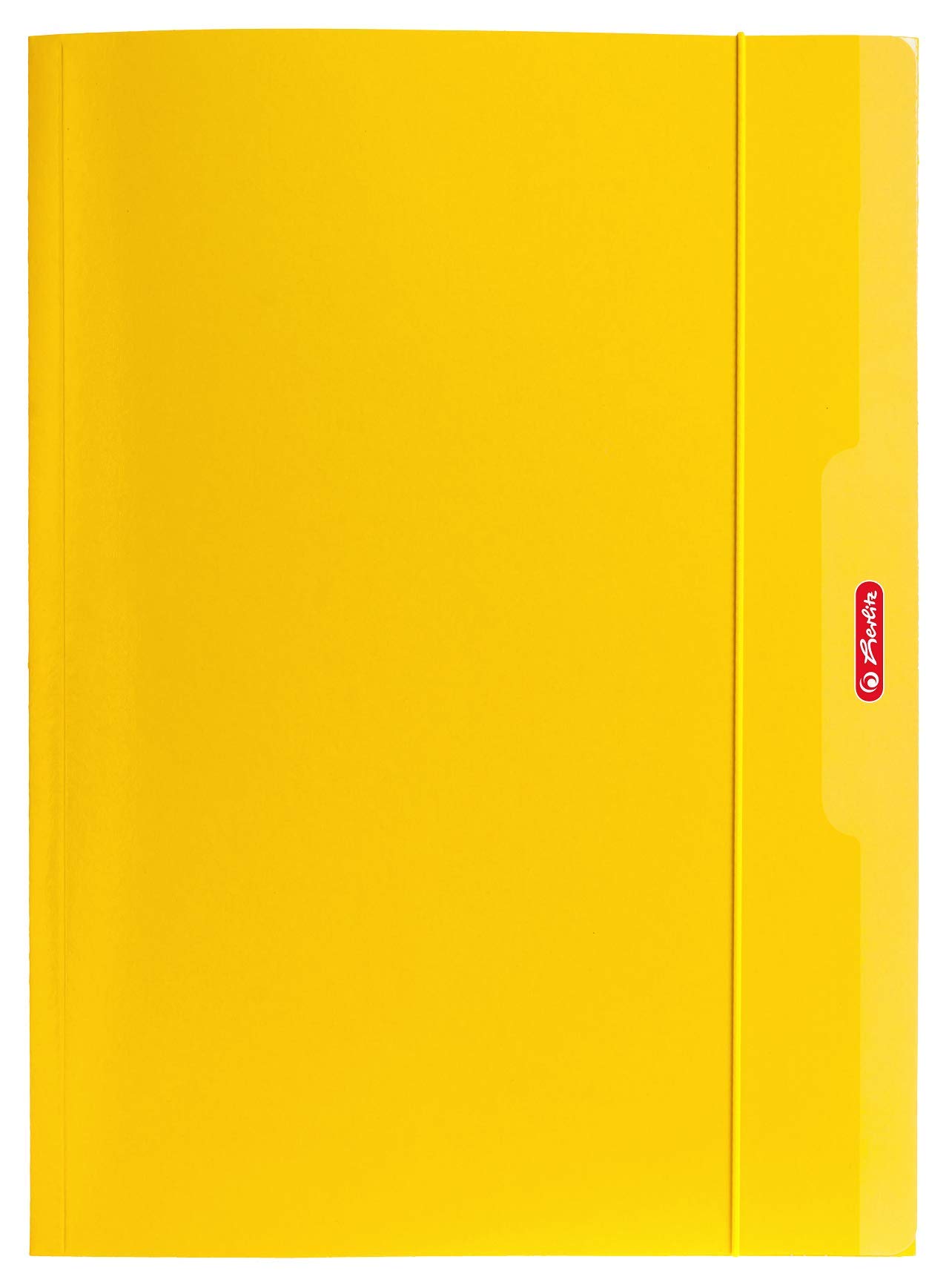 Rubber Folder A4 Colour Blocking, Yellow