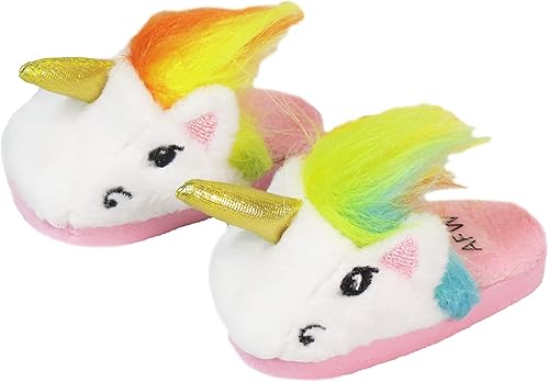 Miniatura 2 de American Fashion World Pantuflas de unicornio para muñecas de 18 pulgadas | Calidad premium y diseño moderno | Zapatos de muñeca | Moda de zapatos