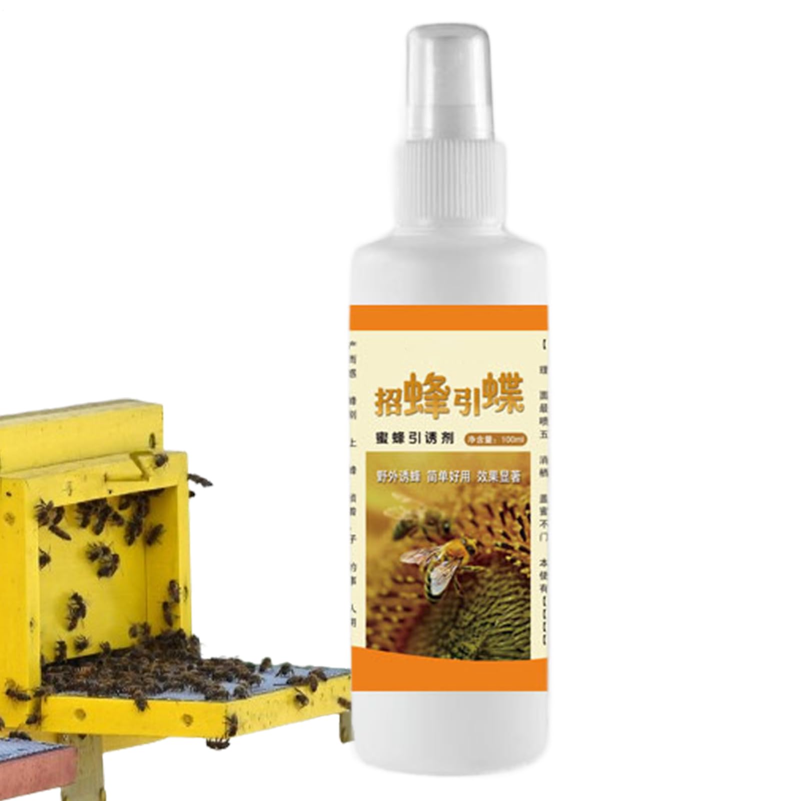 Spray Attractif Pour Abeilles 100 Ml - Leurre Longue Durée - Pour Apiculteurs Débutants Et Confirmés - 7