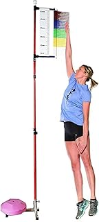 Vertical Jump Tester Jump Training Equipment Challenger for Kids Youth, 1.2m-3.5m Vertical Leap Tester Training Aid, Durable Jump Measurement Test Stick Pole
