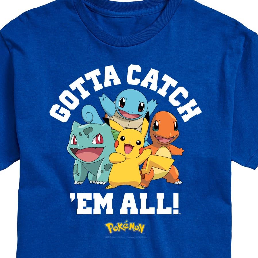 HYBRID APPAREL - Pokémon - Gotta Catch 'Em All Group - Men's Short Sleeve Graphic T-Shirt3