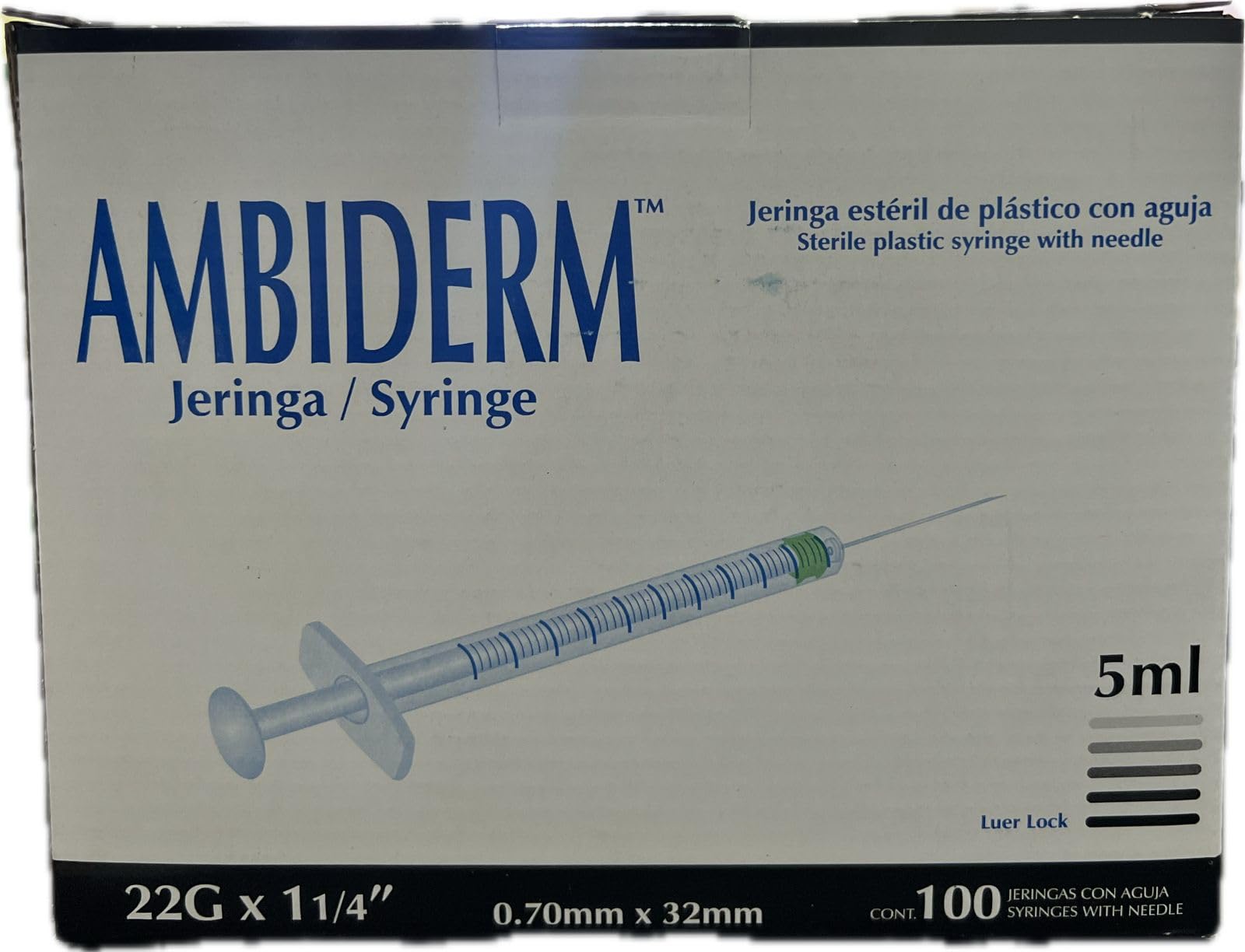 RMH3 DENTAL 3cc Luer Lock Syringe, Sterile 100 Blister Packs.