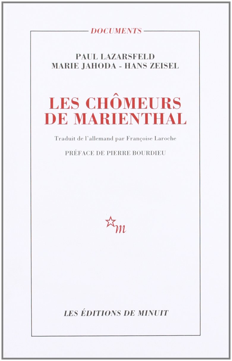 Les chômeurs de Marienthal 9782707306050 Zeisel, Hans