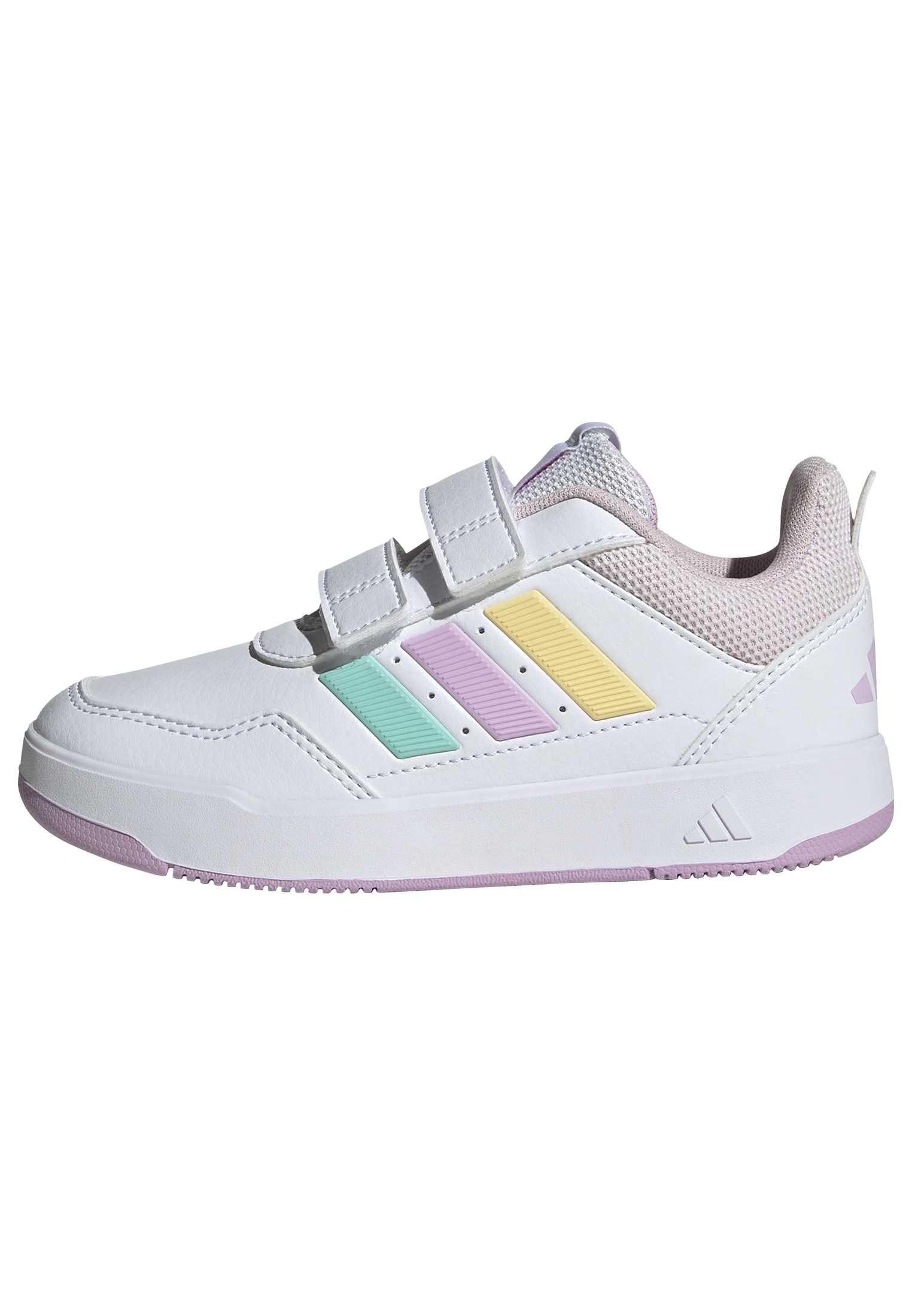 adidas Unisex Kids TENSAUR Sport 3.0 Hook and Loop Shoes Kids, FTWR White/Bliss Lilac/Clear Pink, 12.5 UK Child