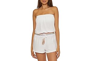 Women's Standard Sunshine Romper: Off-Shoulder Delight, Embracing Coastal Comfort