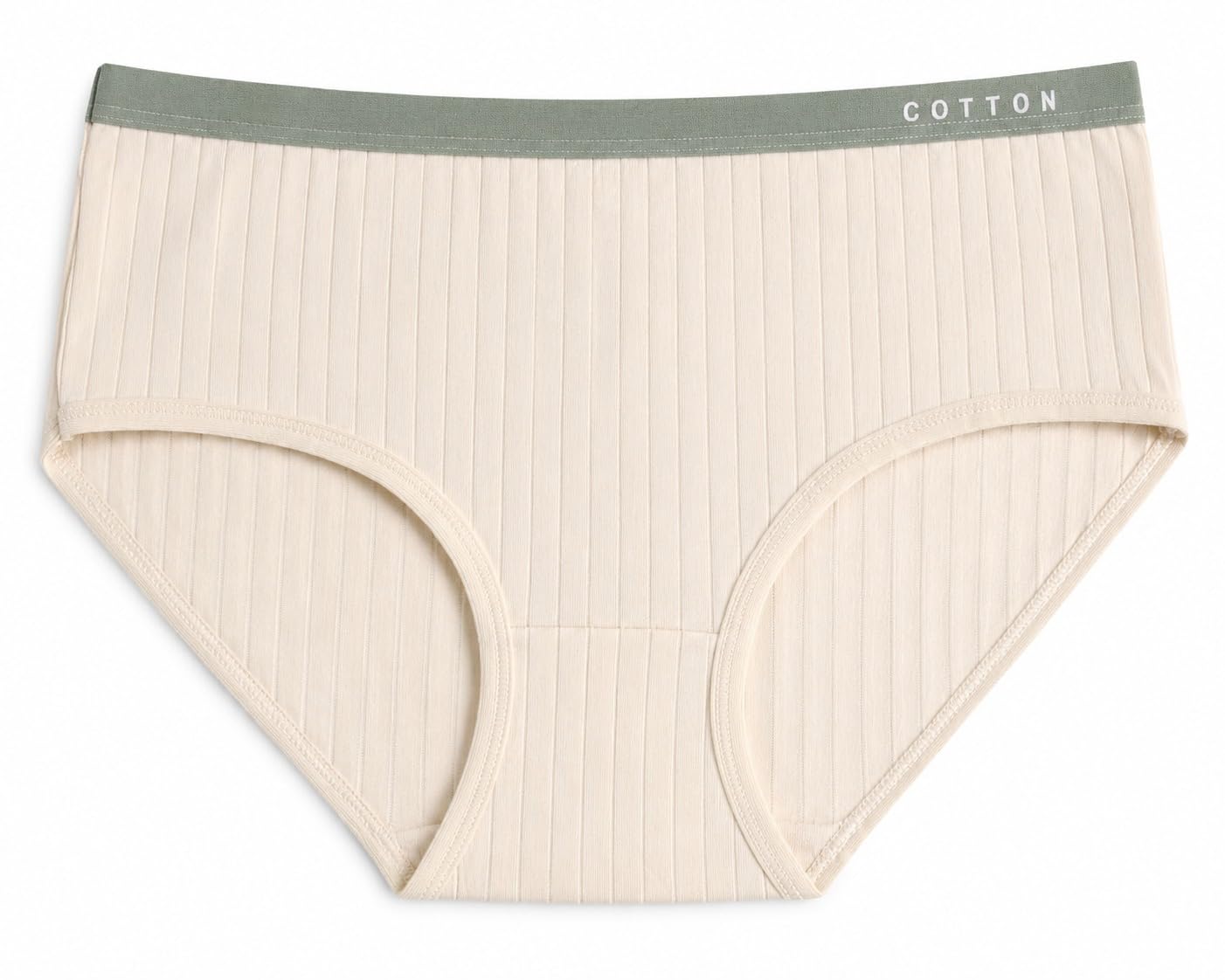Women Cotton Panty Briefs | Soft Stretchable Ribbed Underwear | Comfortable Breathable Mid Rise Innerwear Mid Rise Briefs with Stretchable Waistband | Cotton Panty for Women-image-36