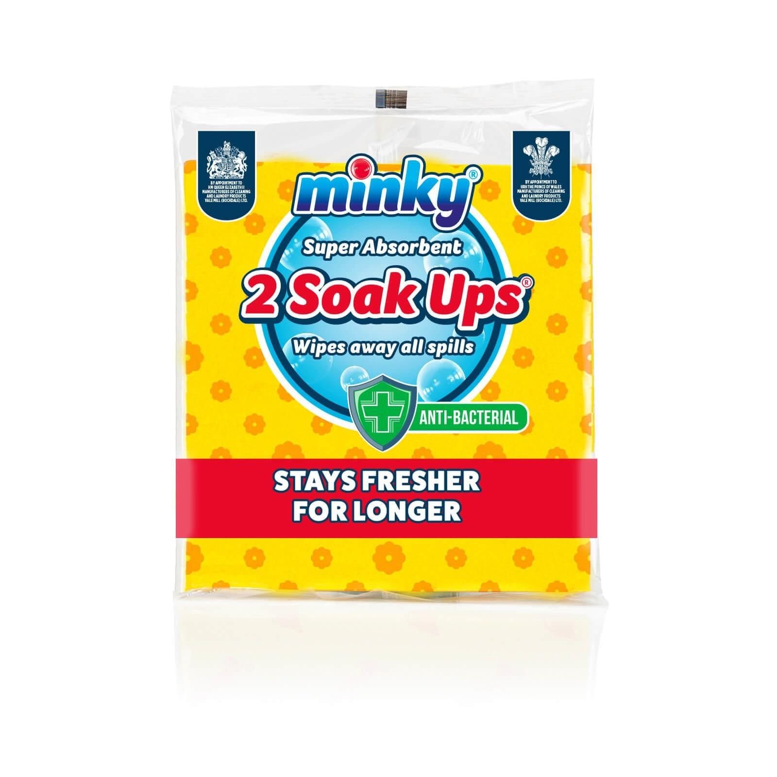 Minky Anti Bacterial Soak Ups 2 Pack (328494)