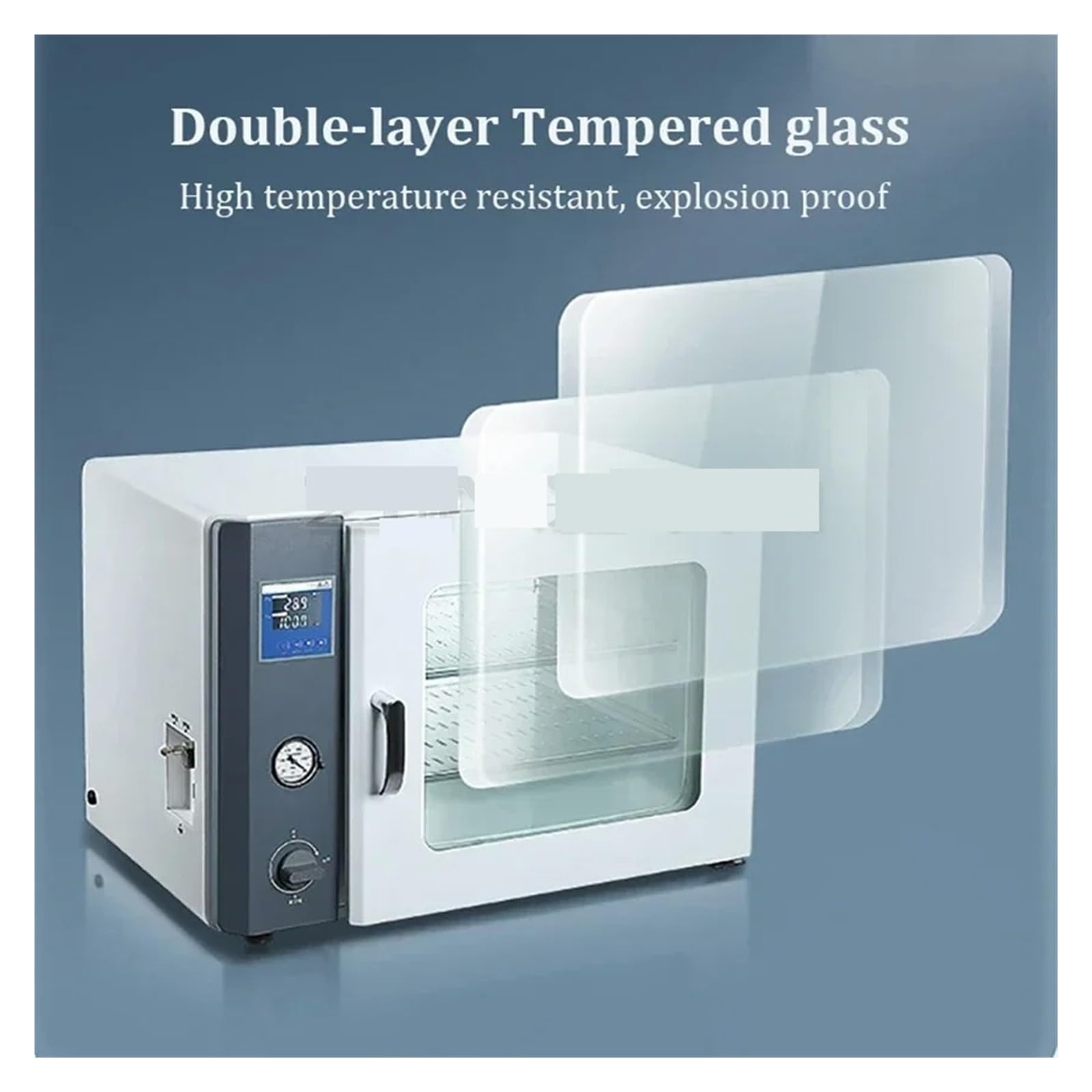 Horno De Secado Al Vacío Digital 25L, Calefacción Eléctrica Laboratorio, Temperatura Constante, Pequeño Gabinete Industrial