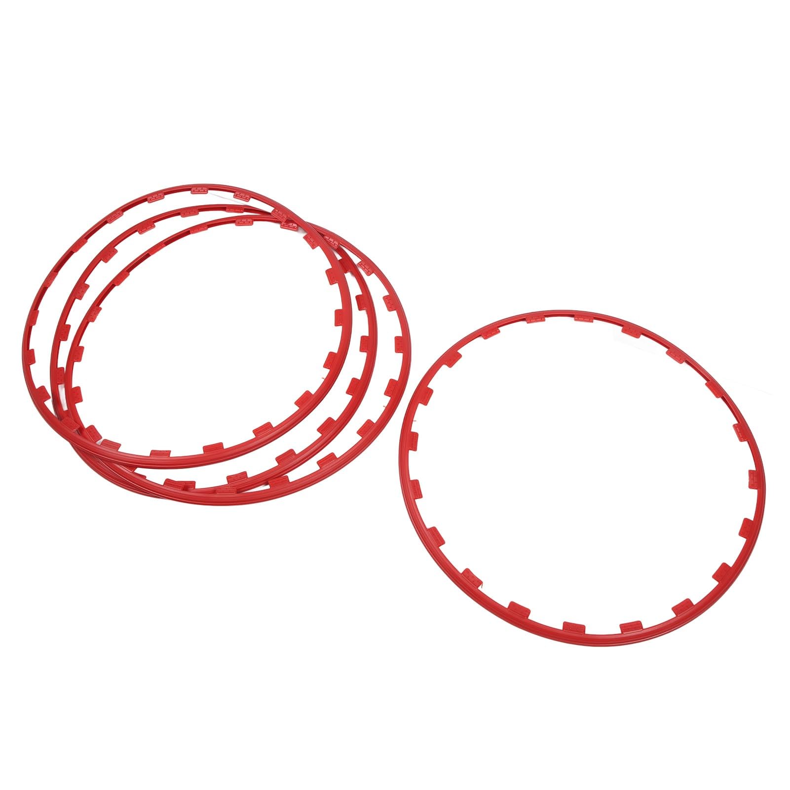 Keenso Felgenschutzring Nylon Felgenschutzringe Schutzring 4 Stück für | Felgenschutzring, Nylon-Felgenschutz, Schutzring, 4 Stück, für 19-Zoll-Räder, einfache Kanteninstallation, Kratzer