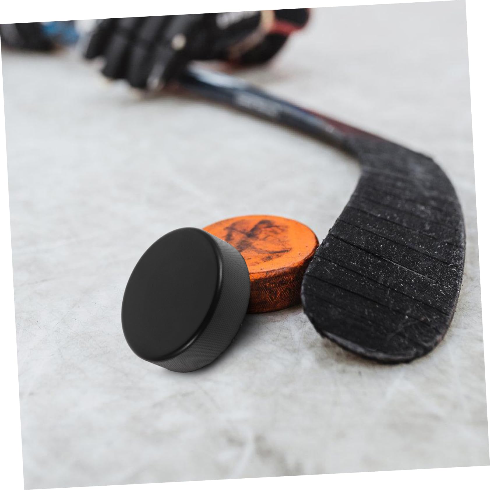 Toddmomy 20pièces Palets De Hockey Noir pour Entraînement Et Pratique Lot Rechange pour Hockey sur Glace Et Terrain
