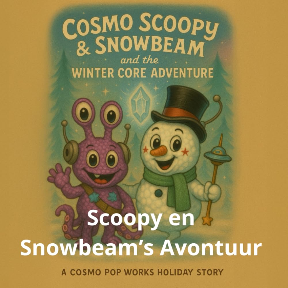 Scoopy en Snowbeam’s Avontuur: Een sprankelend winterreisje door de ruimte (cosmo-scoopy (nederlandse editie))