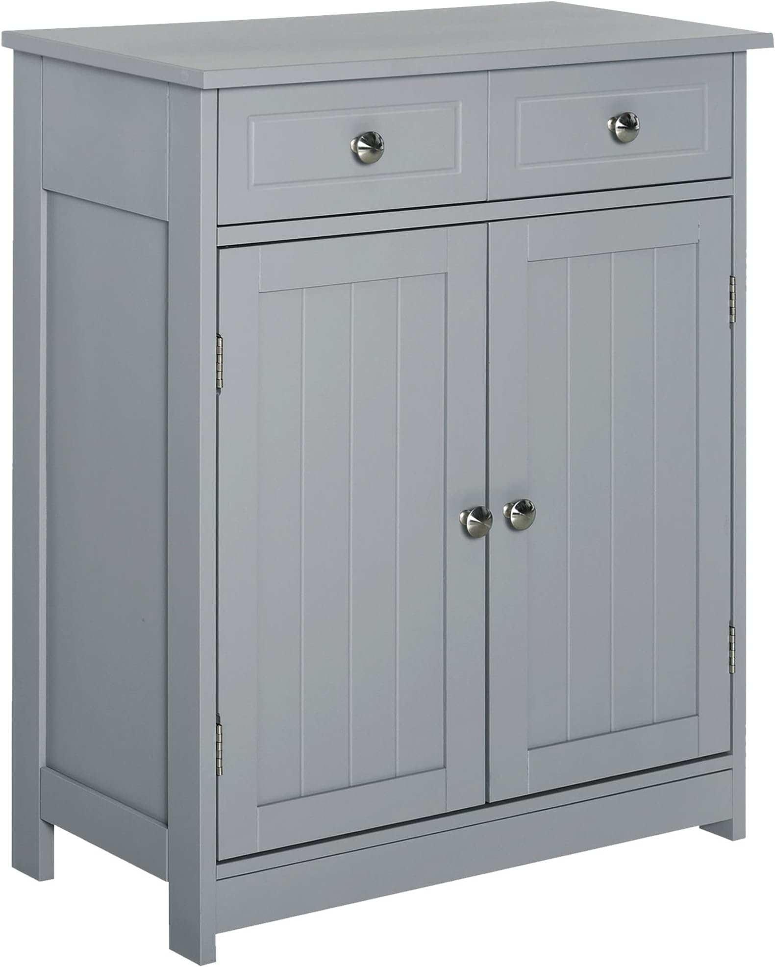 kleankin Meuble de Salle de Bain Autoportant Meuble de Salle de Bain 2