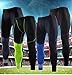 ZERAOKE Men’S Compression Pants,Men Sports Leggings for Running Training Gym,Moisture Wicking Base Layer Tights-Fluorescent Green-S