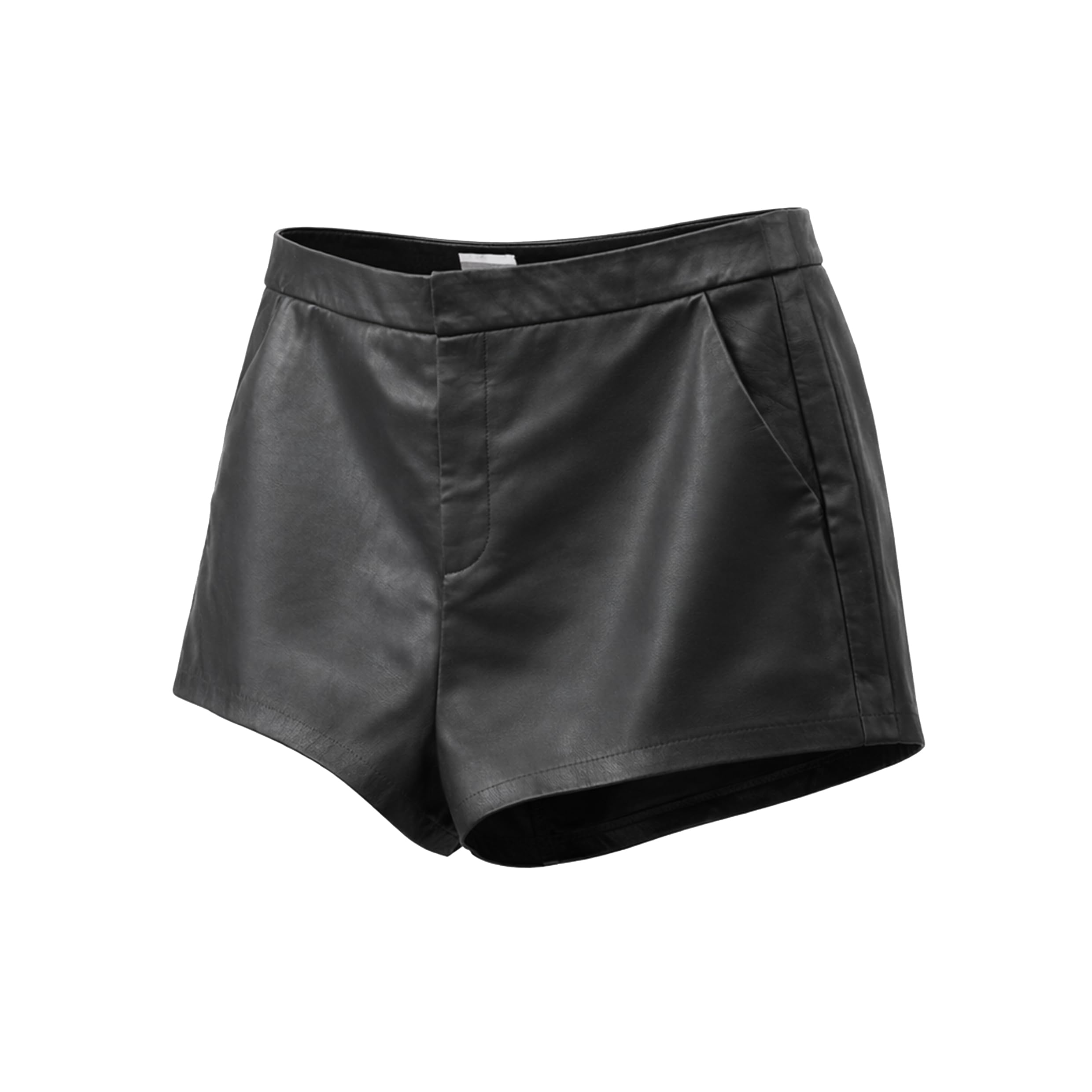 Zerimar Pantalon Corto de Cuero para Mujer, Diseño Elegante,Prenda de fabricacion Artesanal de Piel Natural