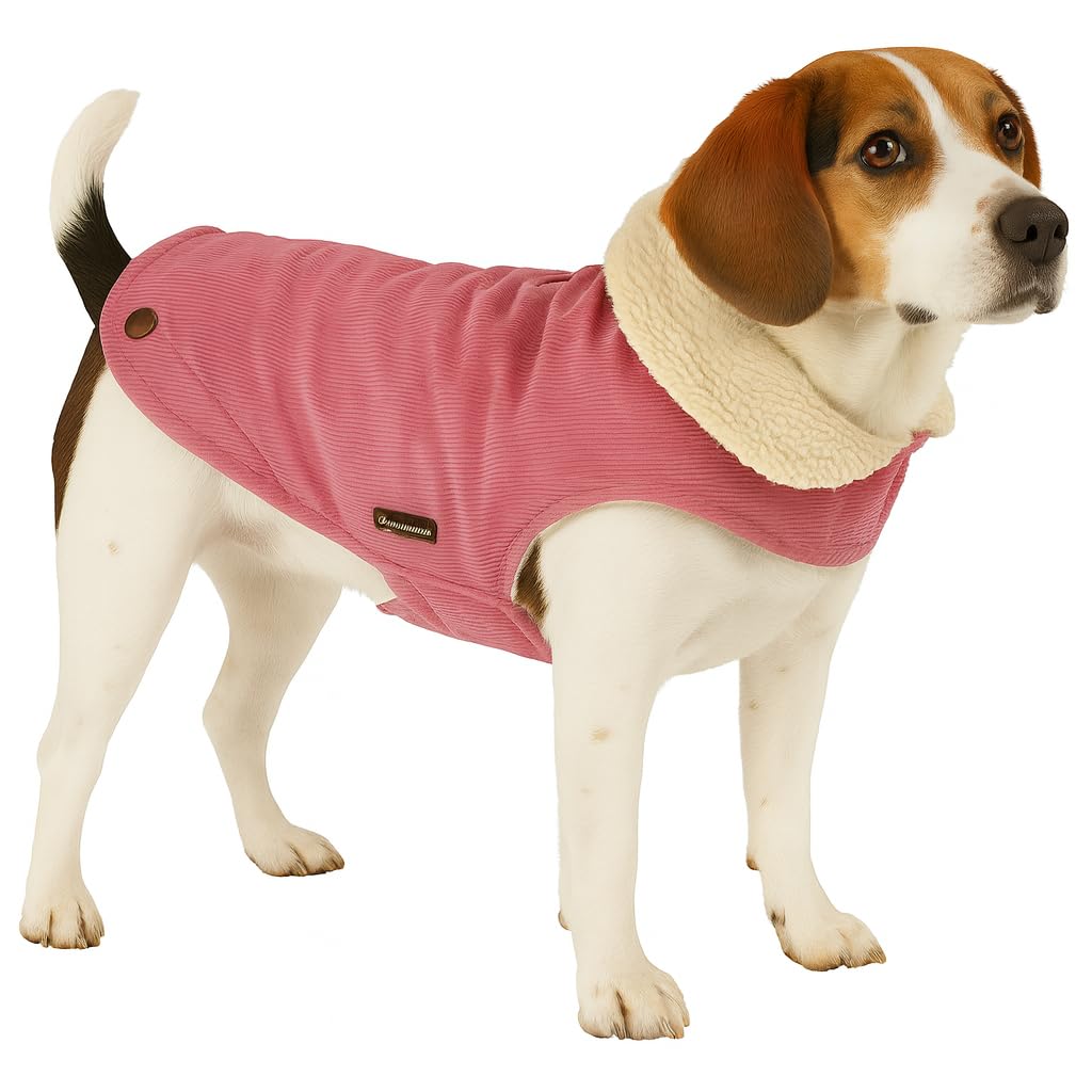 Manteau Endor Rose 40cm pour petit chien veste chaude élégante