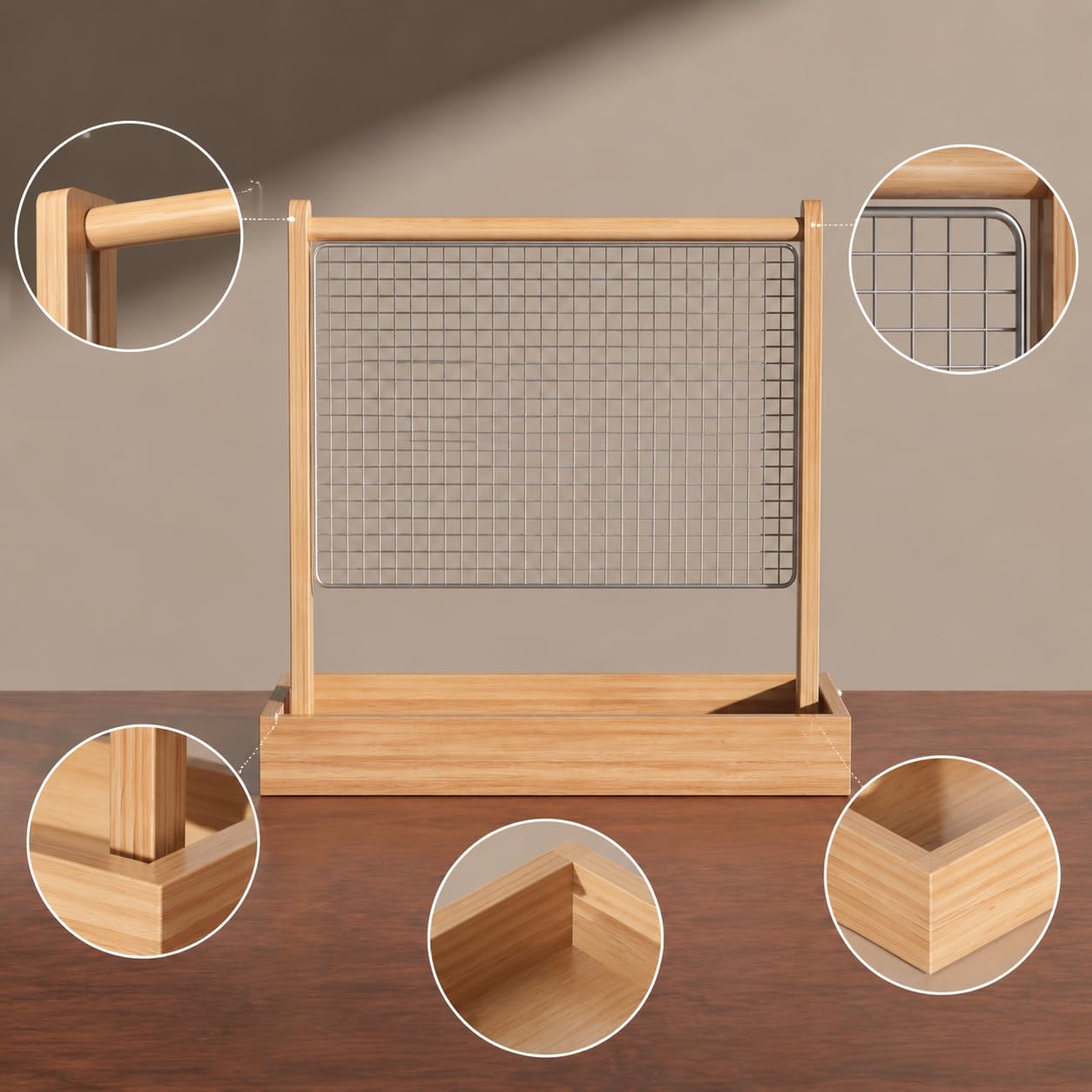 Aire Jeux Oiseaux, Stand Bois Bureau, Plastique Non Toxique, Parc d'attractions Oiseau, Temps Divertissement, pour Perroquets et, Style to 1