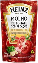 Heinz Molho de Tomate Tradicional, 240g