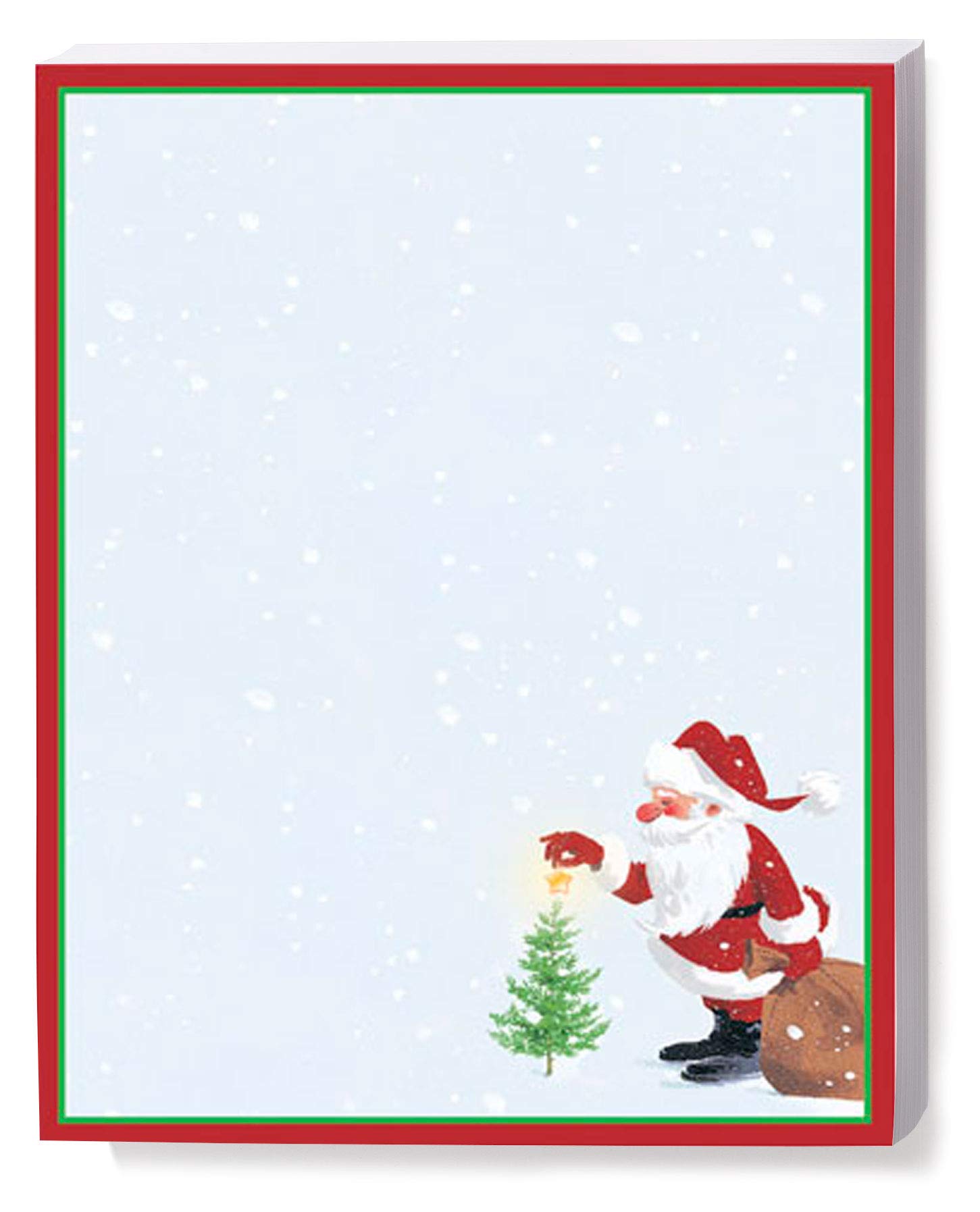 Amazon.co.jp: クリスマス ホリデー 文房具 サンタクロース 8 1/2 x 11