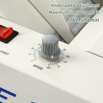 Paper Folding Machine Commercial Grade High Performance Digital Paper Folder Easy Operation Variable Speed Electronic Counter Maximum Linear Speed 262.5 Ft/Min