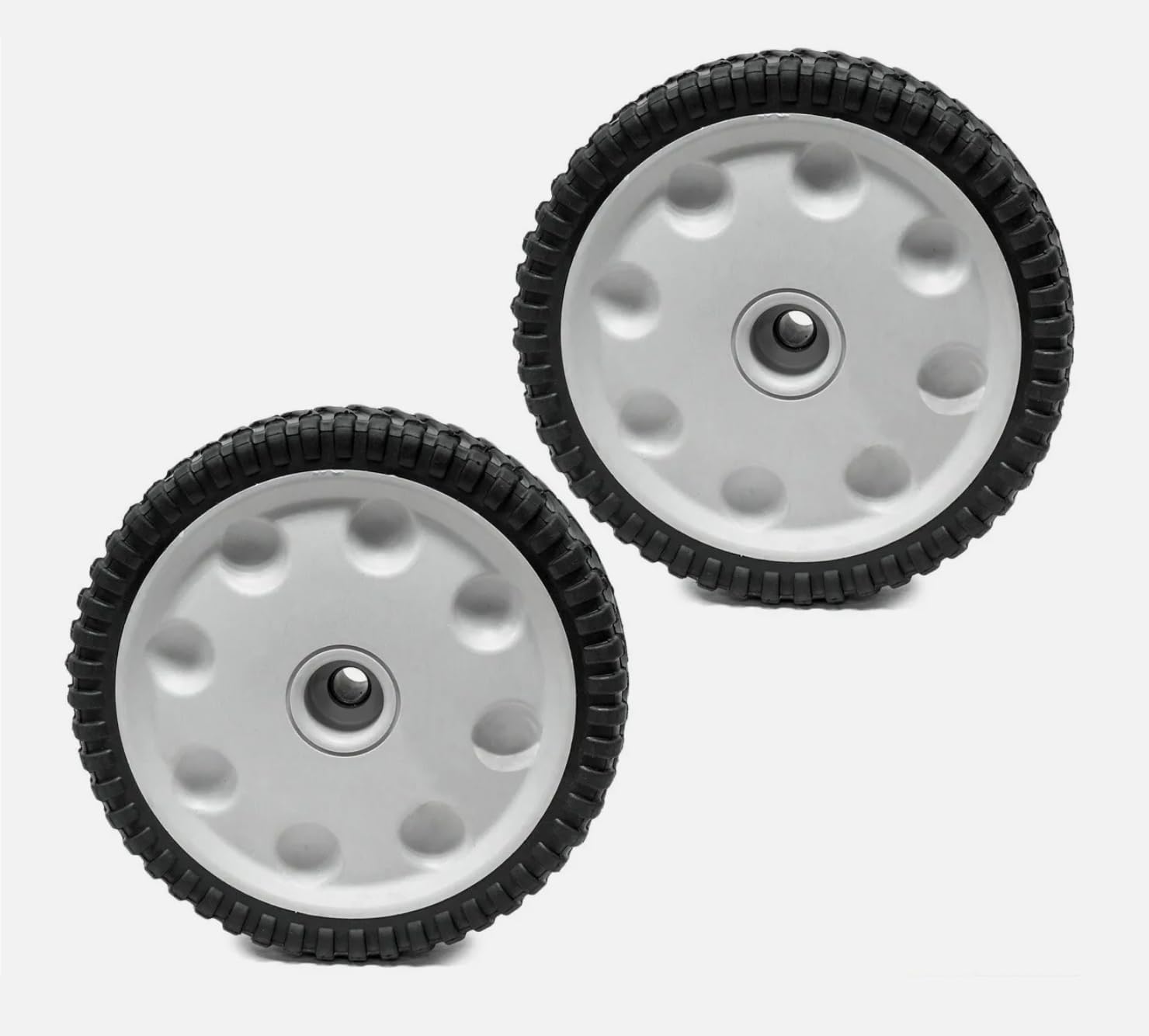 2-Pack 734-04018C 8'' Front Drive Wheels for MTD Troy-Bilt Cub Cadet 734-04018 734-04018A 734-04018B TB210 TB230 TB240 12AV569Q597 Self Propelled Mower Lawn Mower - 8" X 2-1/8" - 53-Teeth