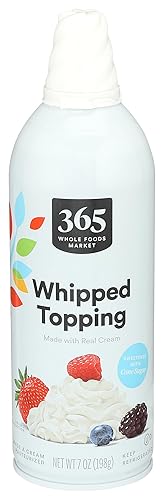 365 by Whole Foods Market Real Dairy - Crema batida 7 onzas