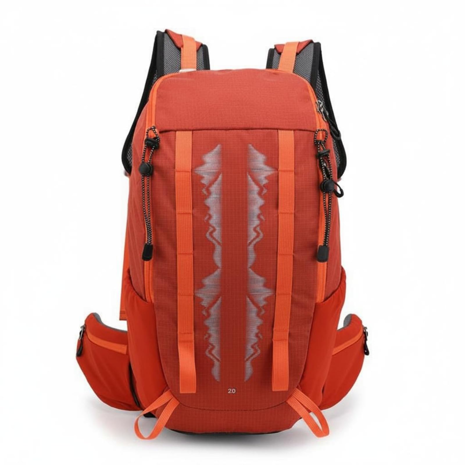 Enakshi® Hiking Backpack Large Capacity Lightweight Travel Backpack Long-Lasting Waterproof Hiking Pack, Orange|Sporting Goods | Outdoor Sports | Camping & Hiking | Hiking Backpacks | Backpacks-picture-10