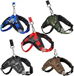 Coleira Peitoral Guia com Amortecedor Peiteira Para Cachorros Fortes(CAMUFLADO,G)