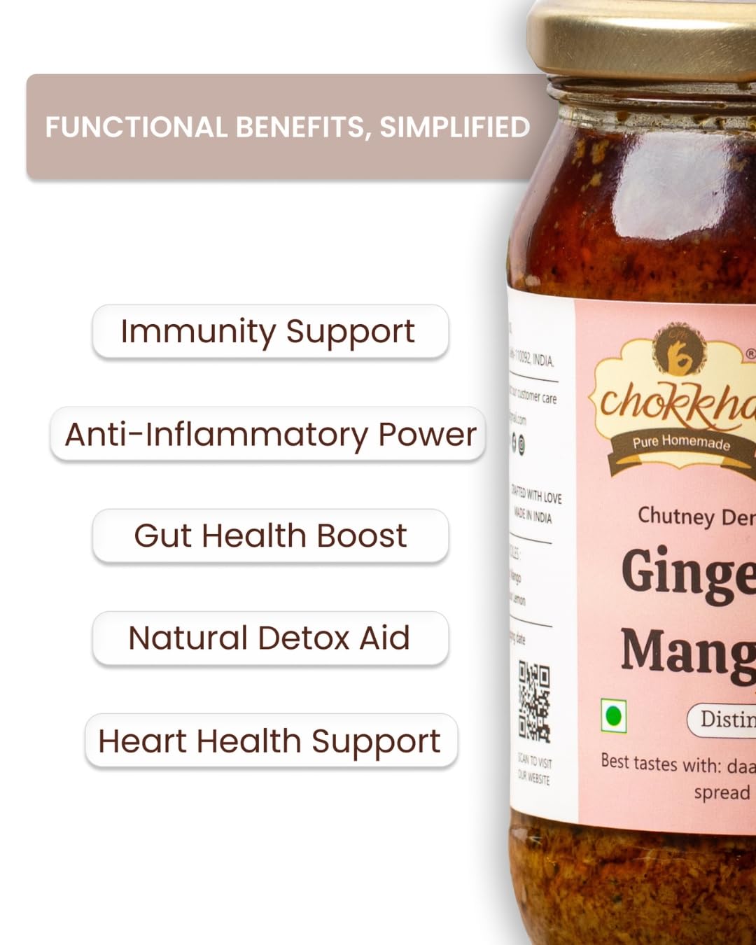 Chokkha Traditional Homemade Mango Garlic Pickle | Sarso Mustard Oil | No Colour | 200 Gm 2