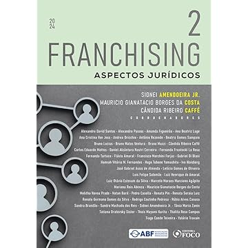 Capa do livro Franchising - Aspectos Jurídicos - 1ª Ed - 2024 - Volume 2