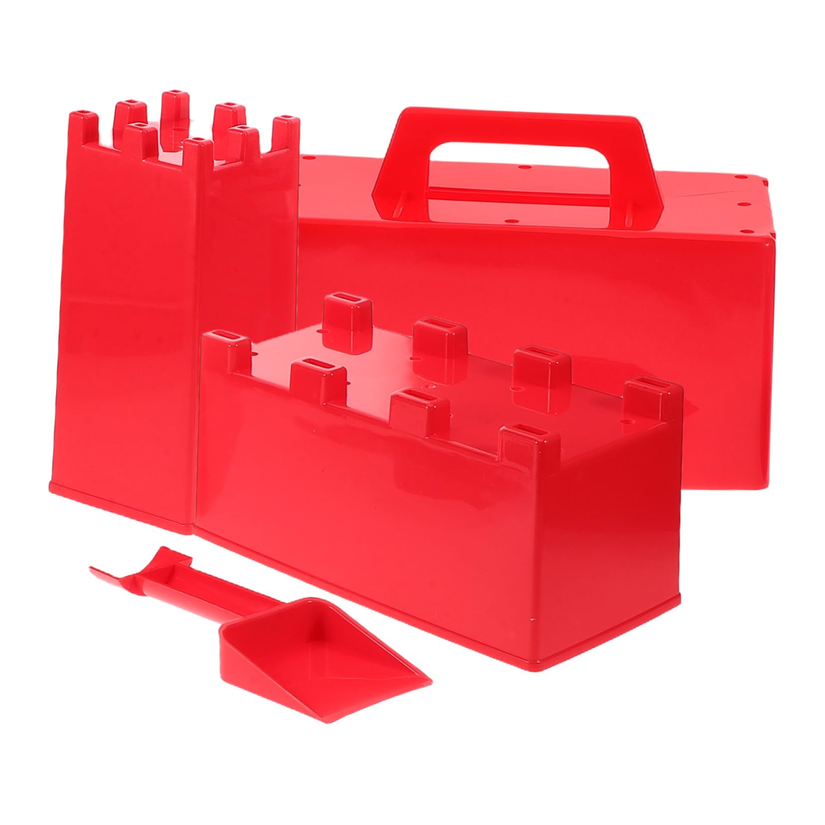 GALPADA Molde para Bloques de Nieve para Niños, Juego de Pala y Molde de Plástico Fácil de Usar y Resistente al Frío para Construir Castillos de Arena en Exteriores