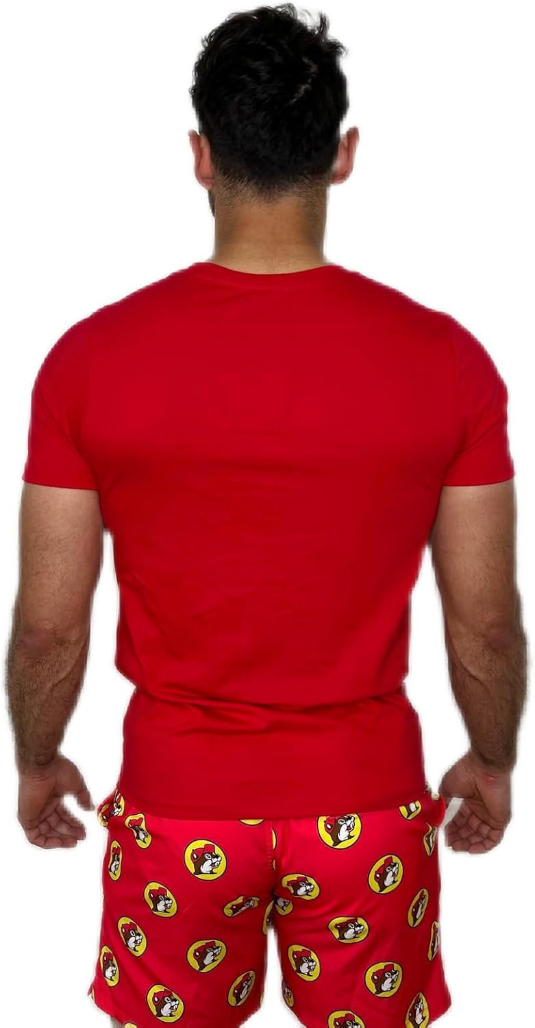 Buc-ee's Graphic Tees with USA Pride Sticker (US, Alpha, Medium, Regular, Regular, Red) - Image 3