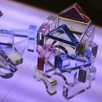 Amazon | Lumiere Cubes アクリル積み木 26ピース(日本製) ベルビー