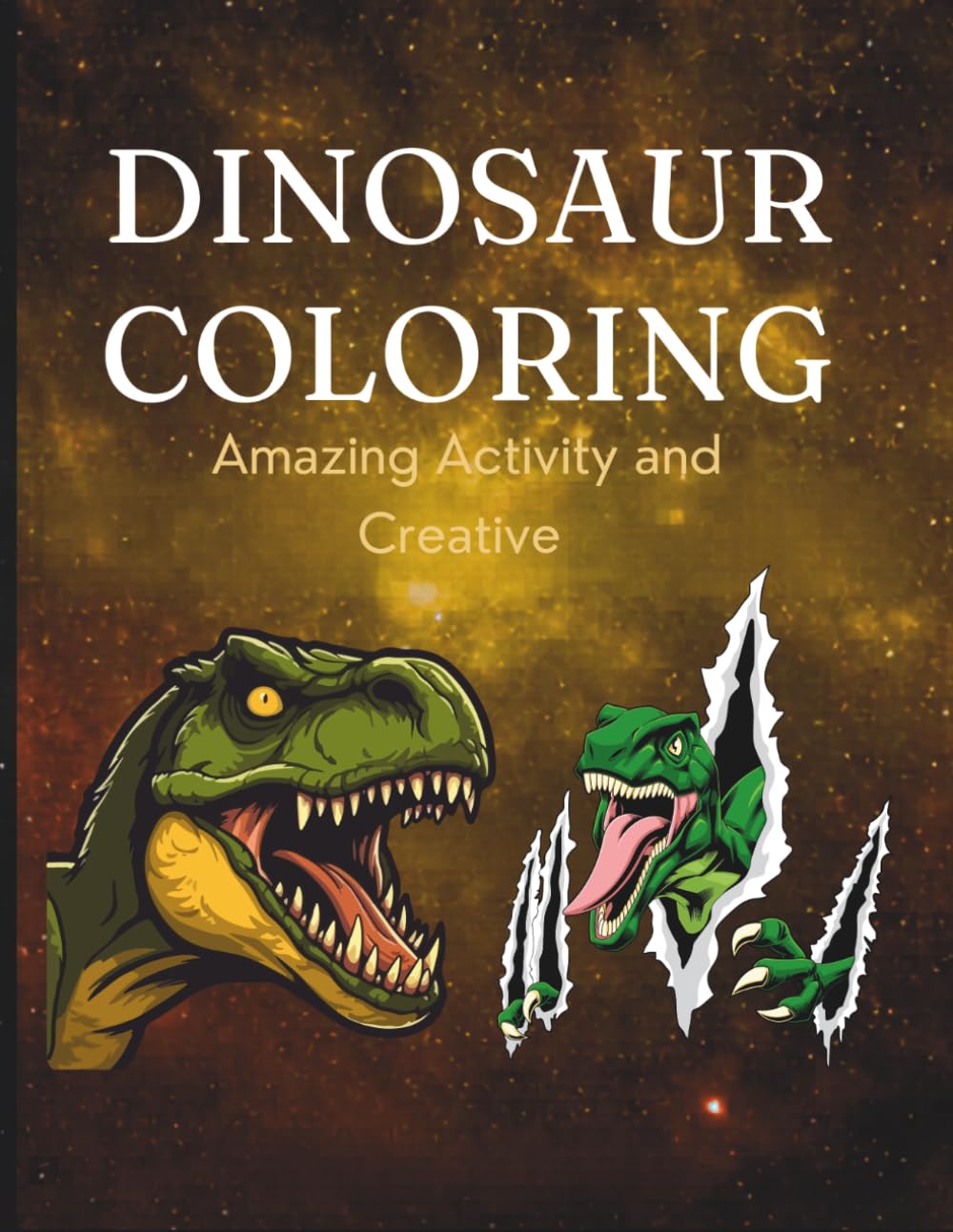 Dinosaur Coloring: Amazing Activity and Creative