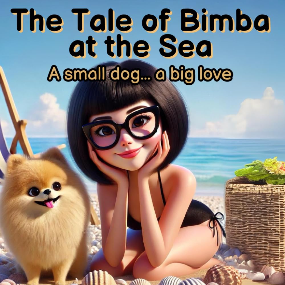 THE TALE OF BIMBA AT THE SEA: A BOOK OF RHYMES about the FRIENDSHIP STORY between a girl and her Pomeranian DOG: A small dog... a big love