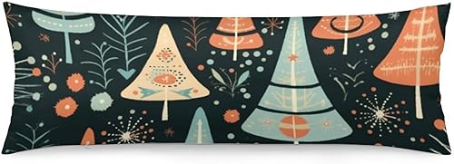 Miniatura 7 de Fundas de almohada corporales, fundas de almohada con estampado bohemio de mediados de siglo, patrón abstracto moderno de mediados de siglo, patrón