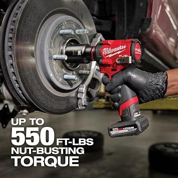 Milwaukee M12 FUEL Stubby 1/2 Inch Impact Wrench (Bare Tool)