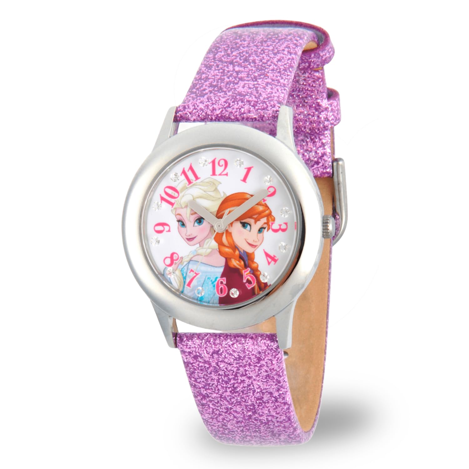 Purple Frozen Analogue Watch Disneyinfinity Kids W002506 Frozen