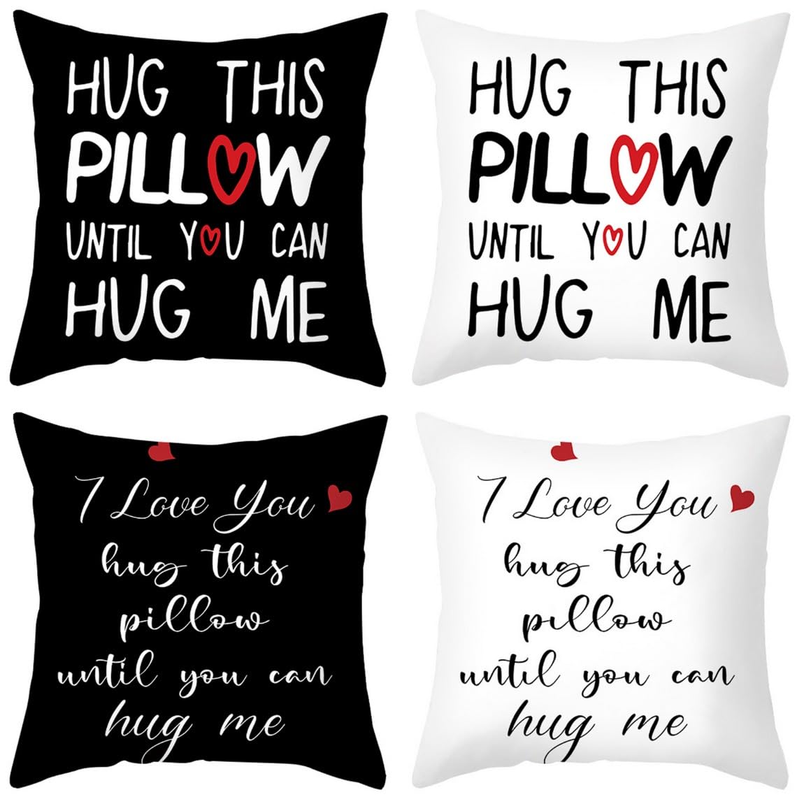 Housse coussin yoga et linge de salon CEVAN en polyester 50x50cm 4Pcs