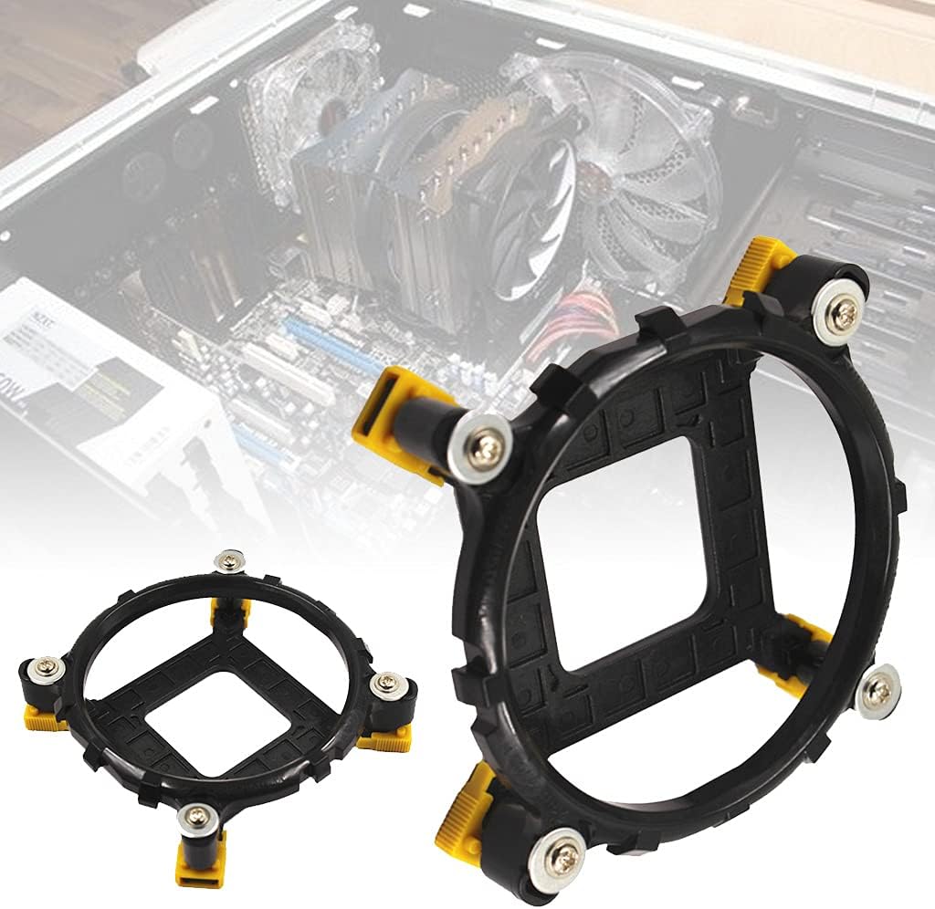 Heatsink Fan Mounting Bracket Kit CPU Radiator Bracket for LGA775 115X 1366 Adjustable Desktop Computer Bracket Desktop Computer Bracket Screw Fastener image 2