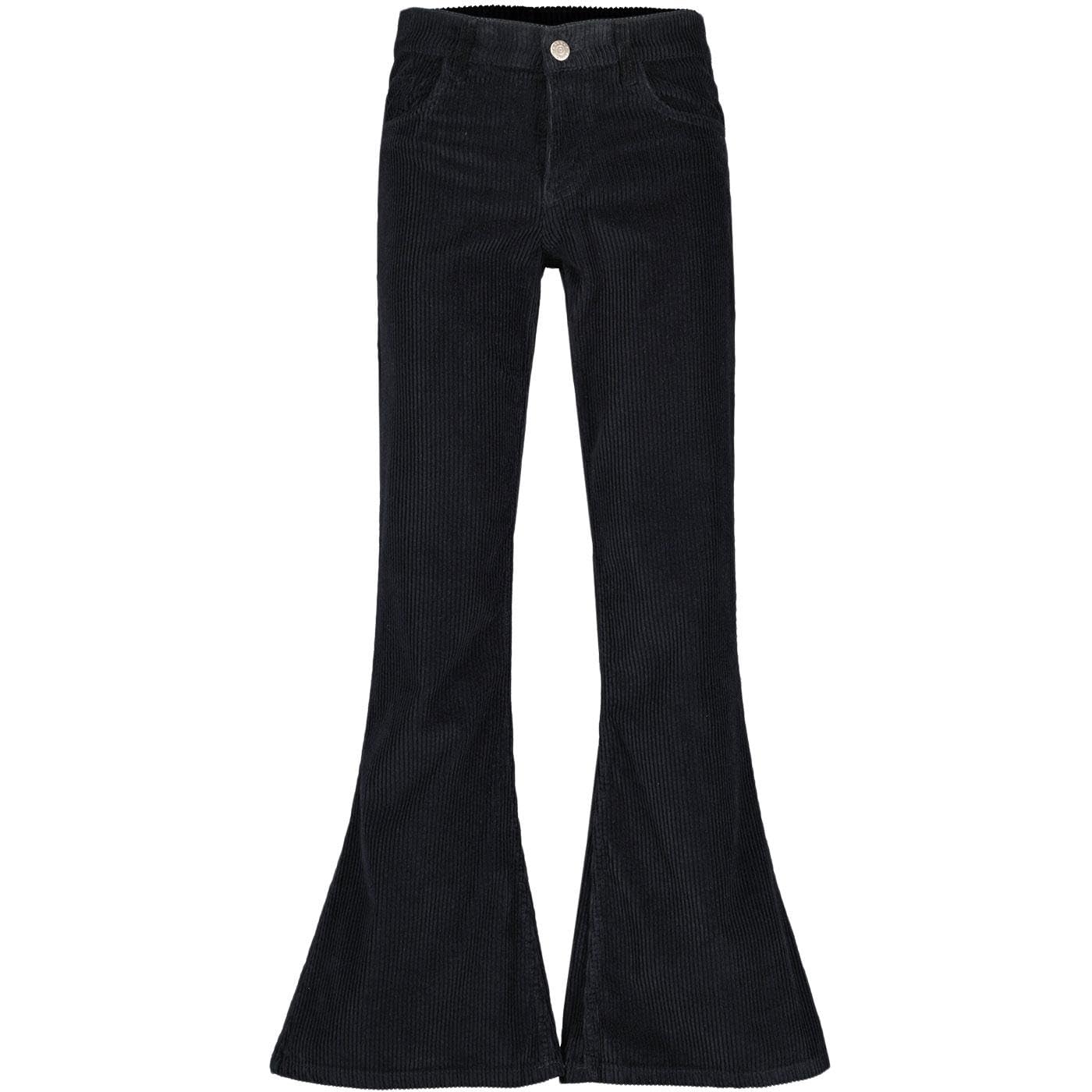 Madcap England Men's Black Retro 70S Seventies 1970S 60S Sixties 1960S Jumbo Cord Elephant Cord Flares Bellbottoms Flared Jeans Rogue Mc1063 (28W / 32L, )